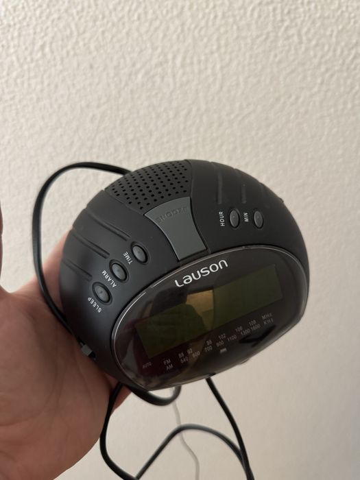 Radio relogio mesa cabeceira