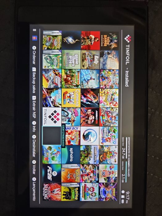 Nintendo switch v2 modificada 256gb