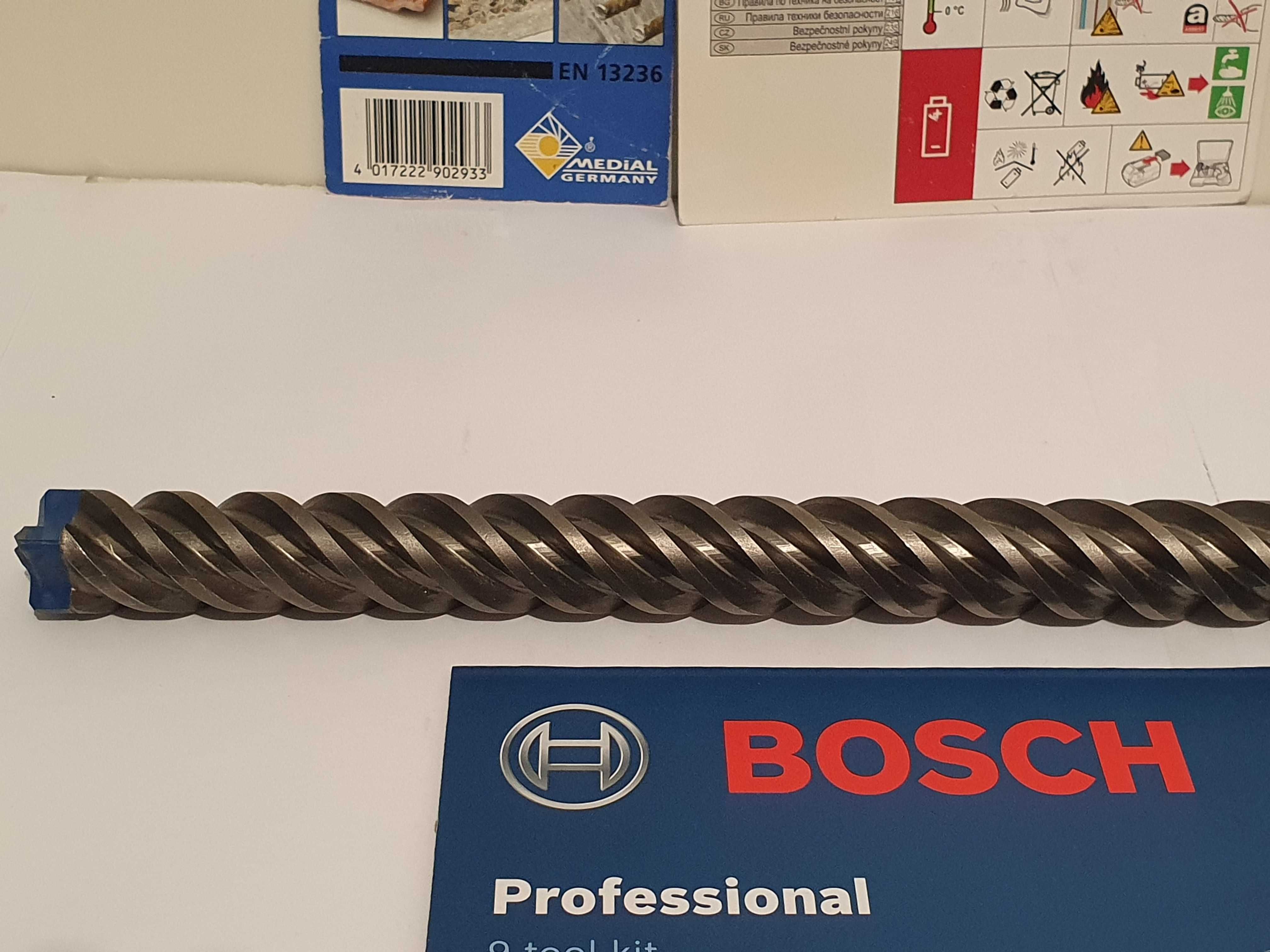 Wiertło przebiciowe BOSCH 25X520 SDS-MAX długie Nowe 8x EXPERT