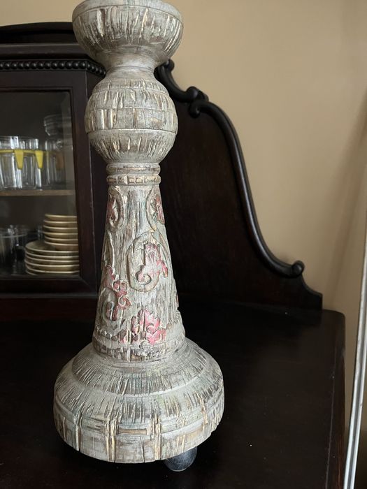 Zestaw 2 lampion ogrodowy (2 świeczniki mały i duży) home