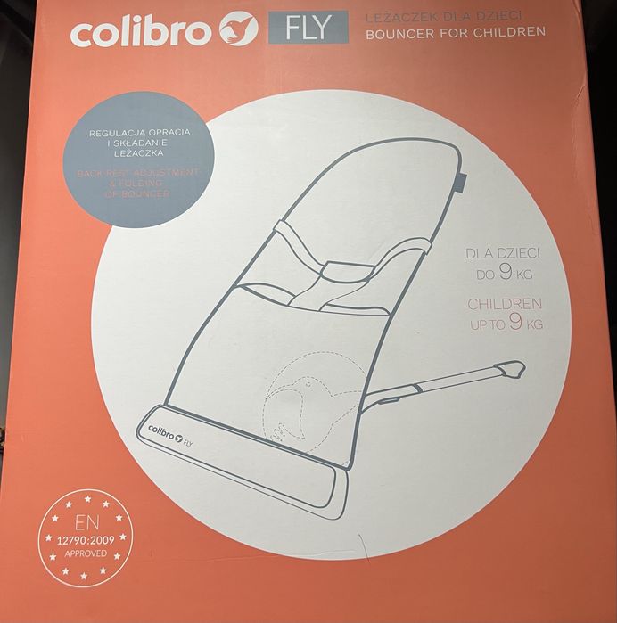 Шезлонг крісло гойдалка лежак дитячий Colibro fly