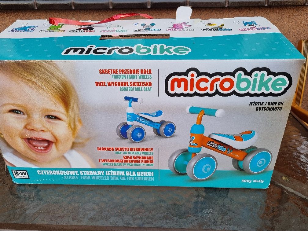 Milly Mally, Micro Mouse, rowerek biegowy, jeździk