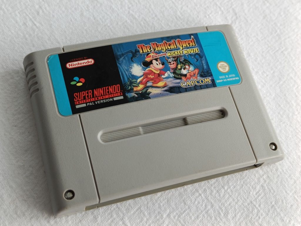 The Magical Quest, Mickey Mouse - SNES, PAL - Super Nintendo