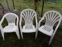 Krzesła ogrodowe 3szt