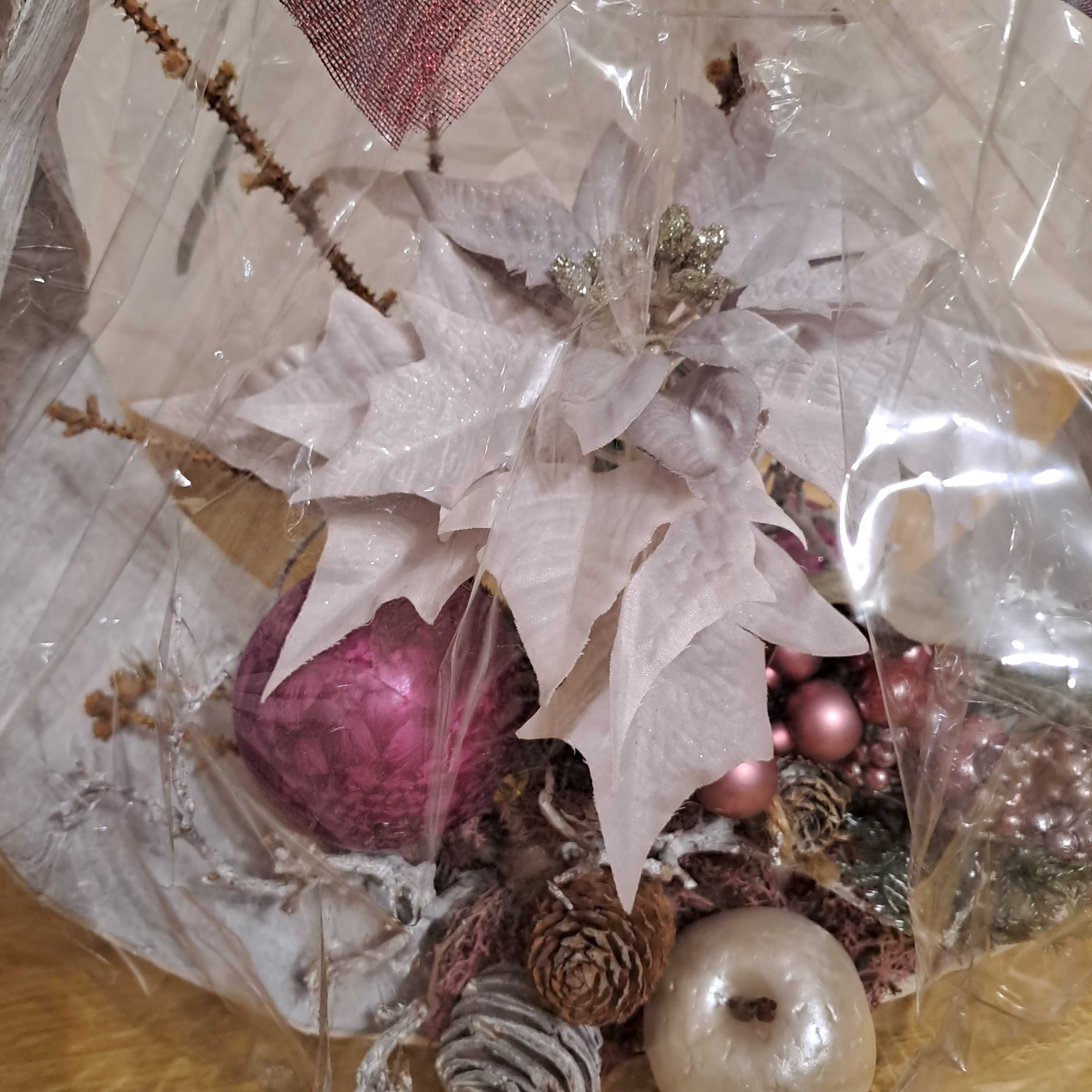 Ozdoby, stroik bożonarodzeniowy - zestaw do przygotowania dekoracji