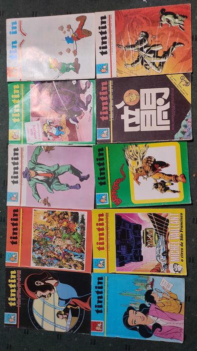 Lote 80 Revistas BD Tintin