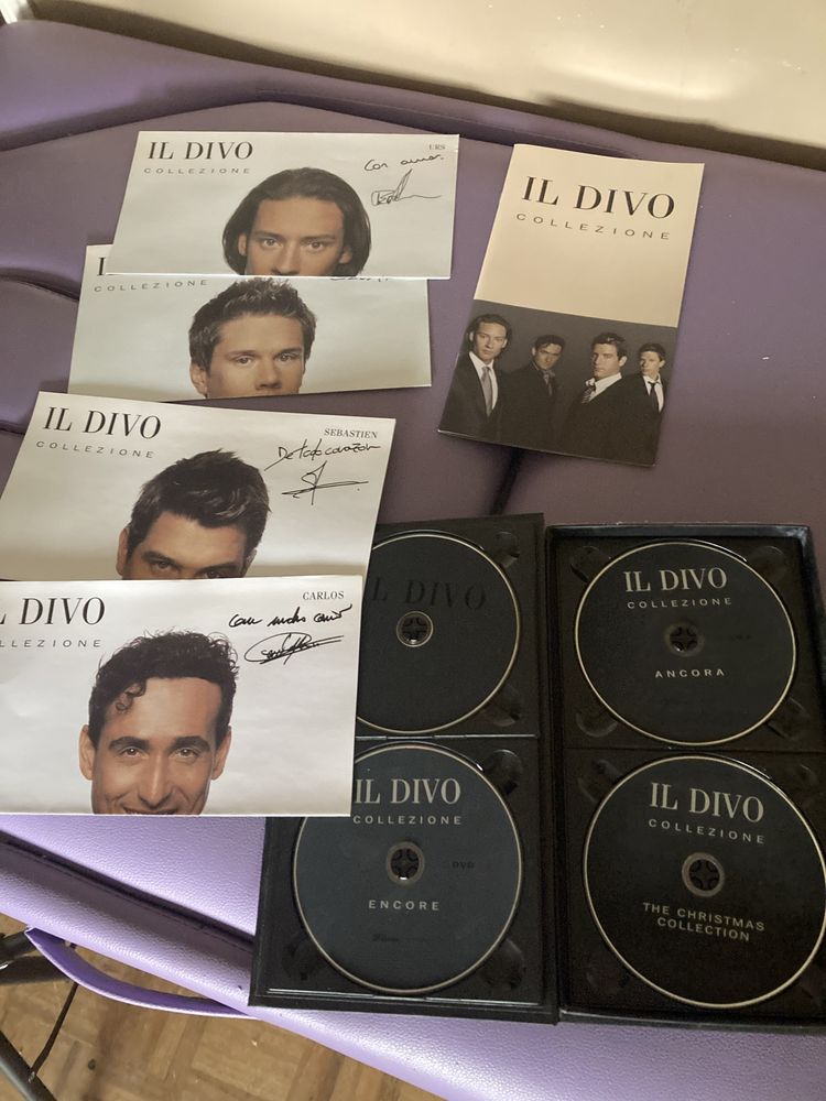 Coleção Il Divo collezione completa e como nova