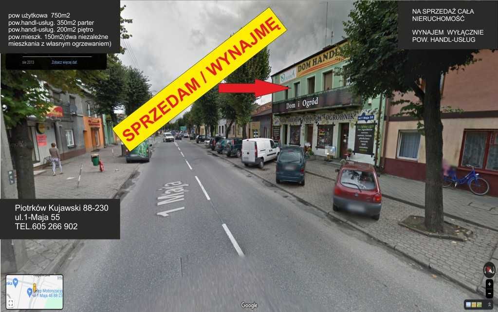 Lokal handlowo/usługowy do wynajęcia w centrum miasta