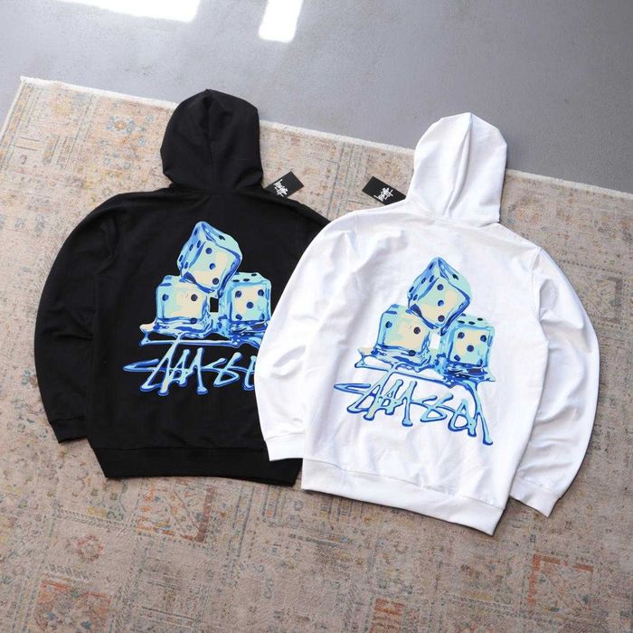 Худі Stussy Logo кофта стусси (худи stussy) Чорна,Біла ТОП якість