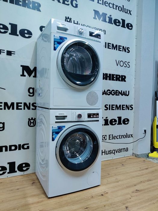 Топовий комплект SIEMENS™ iQ700. Пральна машина та сушильна. 2021. DE