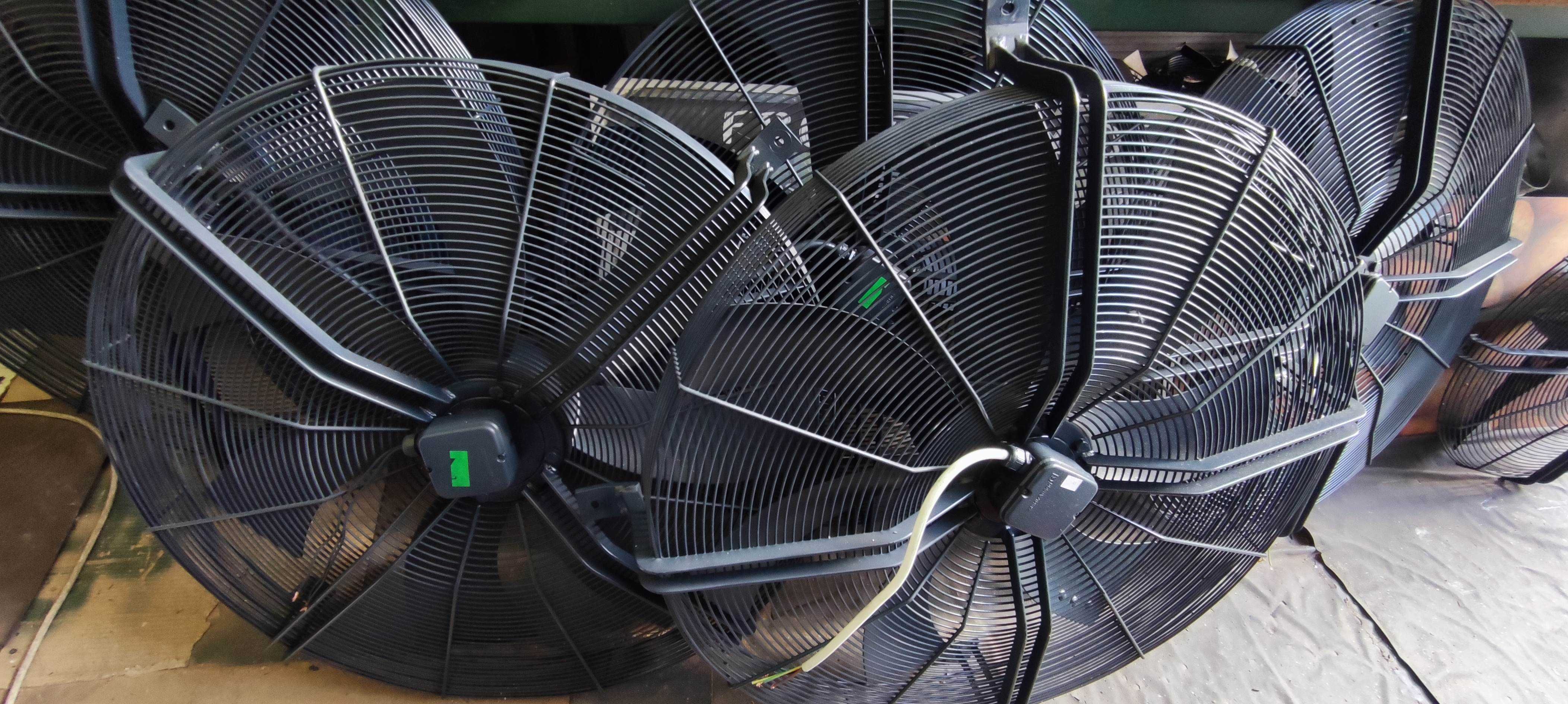 Ventiladores / extratores industriais 25000m3/h