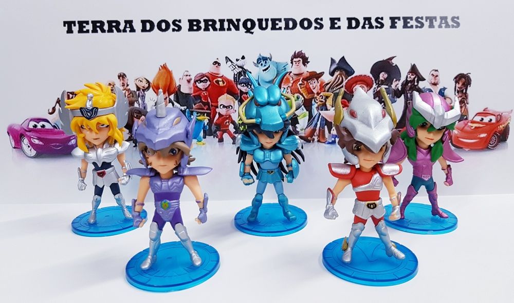 6 pcs Cavaleiros do Zodíaco (Portes Incluidos)
