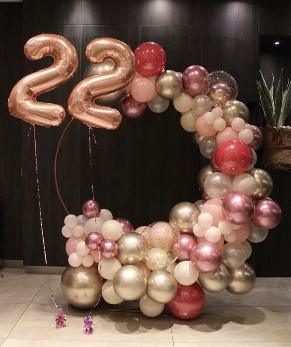 Ścianka balonowa / ścianki balonowe | Girlandy | Ozdoby z balonów