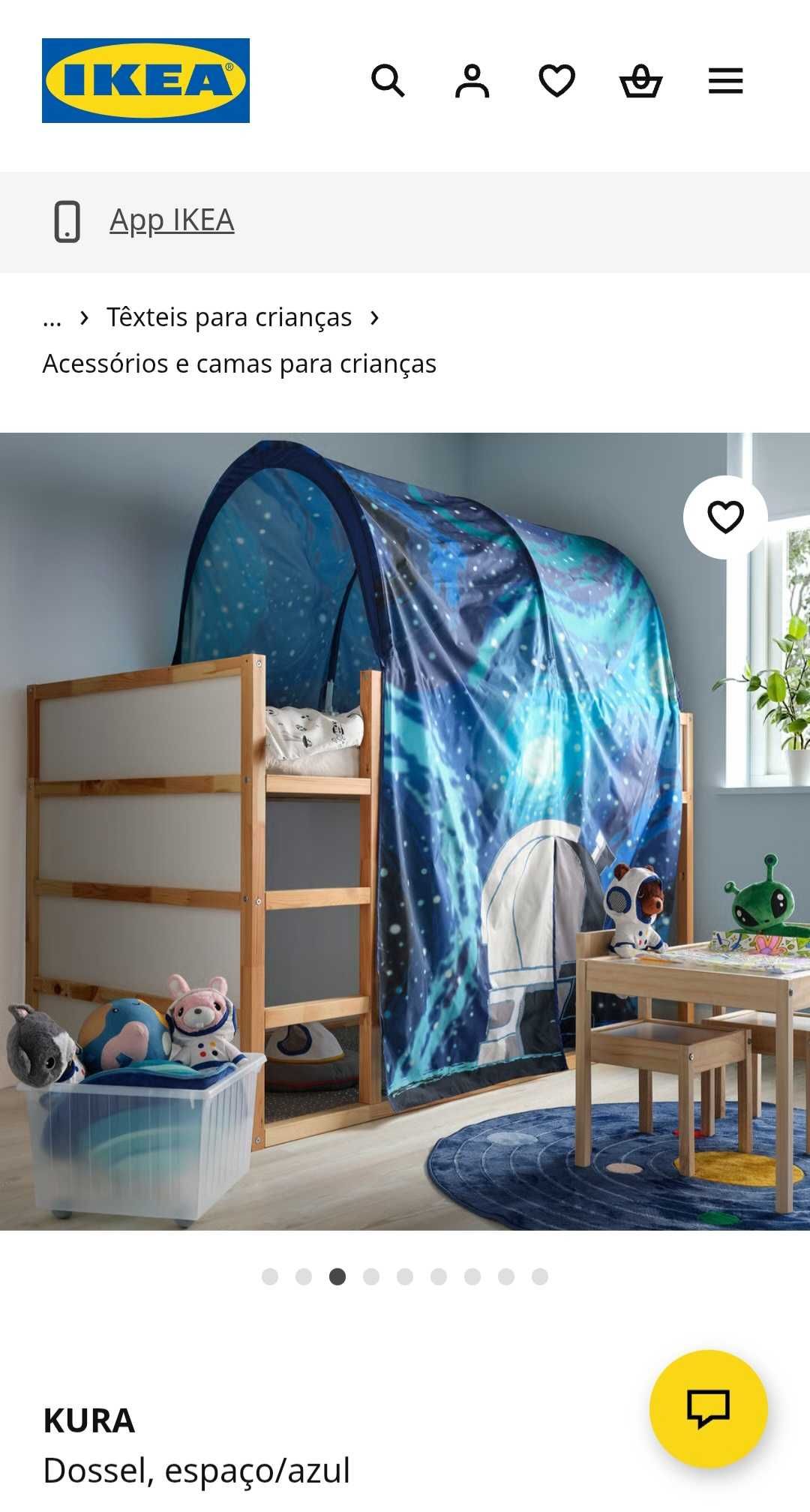 Cama infantil Ikea Kura