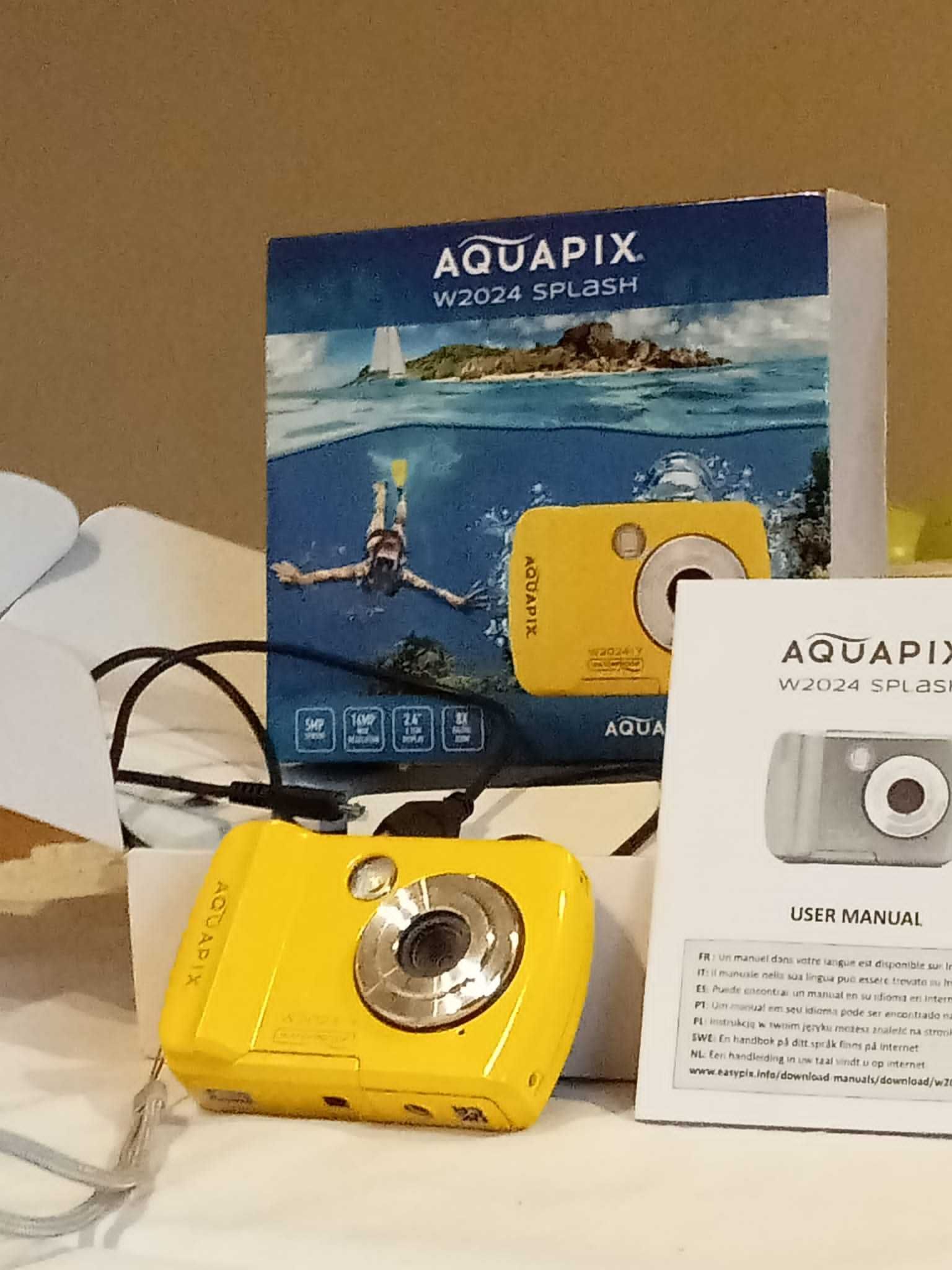 Máquina Fotográfica: AQUAPIX W2024