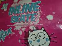 In line Patins praticamente novos