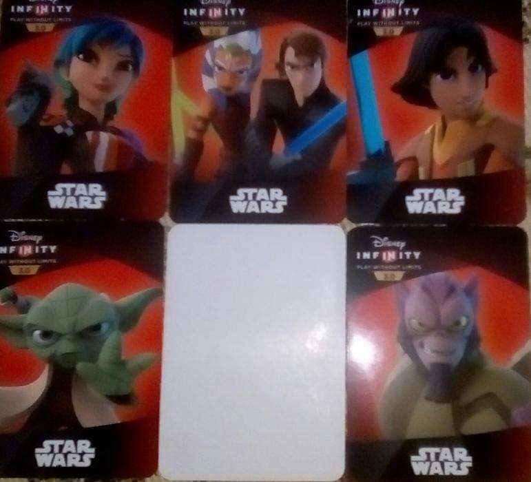 cartas star wars Infinity coleção