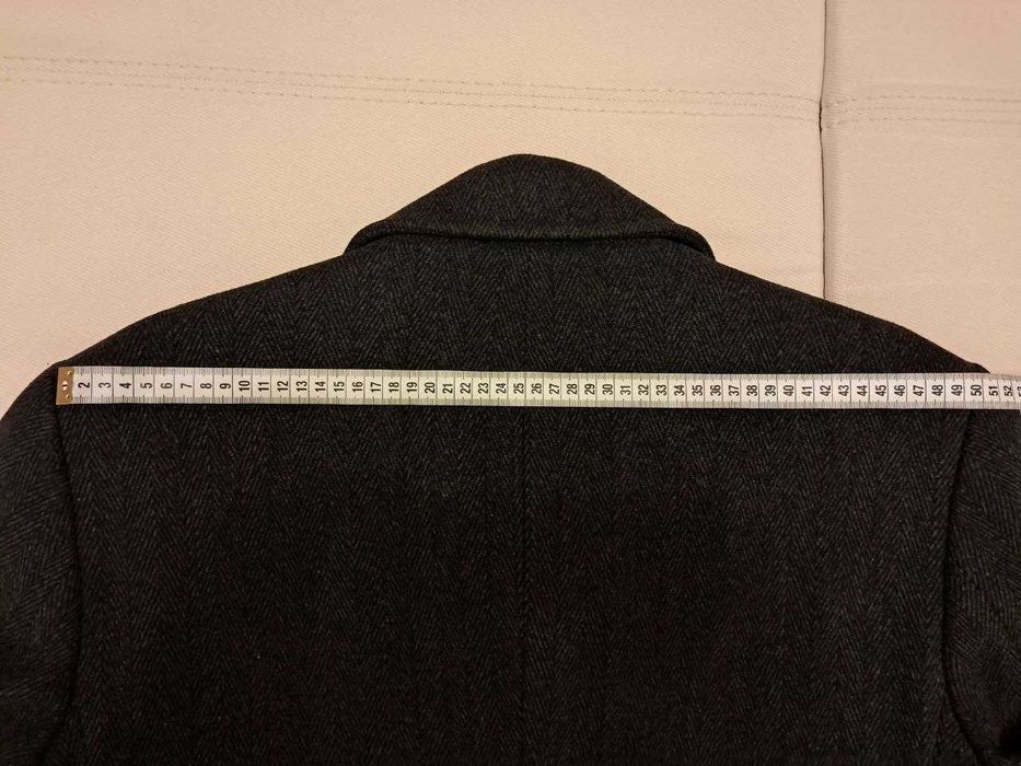 Пальто тепле, темне-сіре