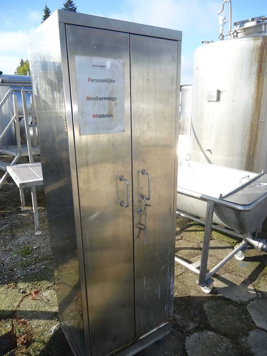 Szafka narzędziowa nierdzewna ko kwasiak z stali nierdzewnej