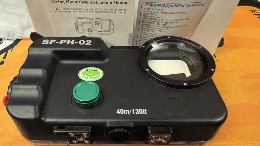 Водонепроникний кейс чохол Seafrogs SF-PH-02 для iPhone 12/13 Pro Max