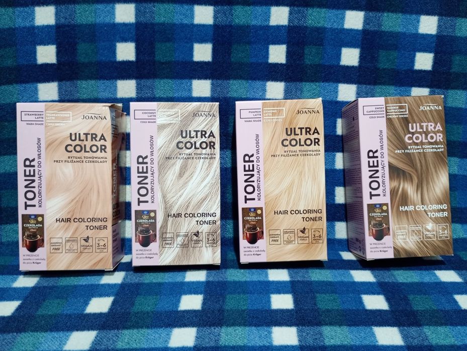 Okazja Zestaw Tonerów do Włosów  Joanna
