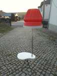 Stara lampa stojąca prl