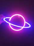 Led planeta różowo-niebieski