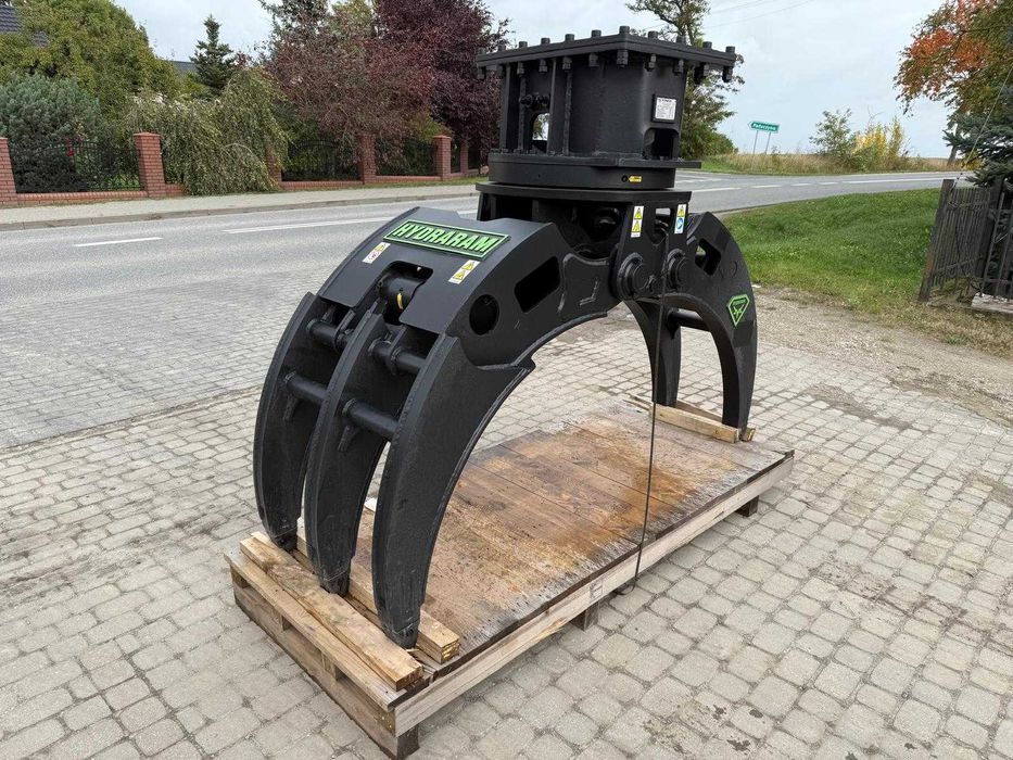 Chwytak hydrauliczny obrotowy wyburzeniowy 1620kg do koparki Hydraram