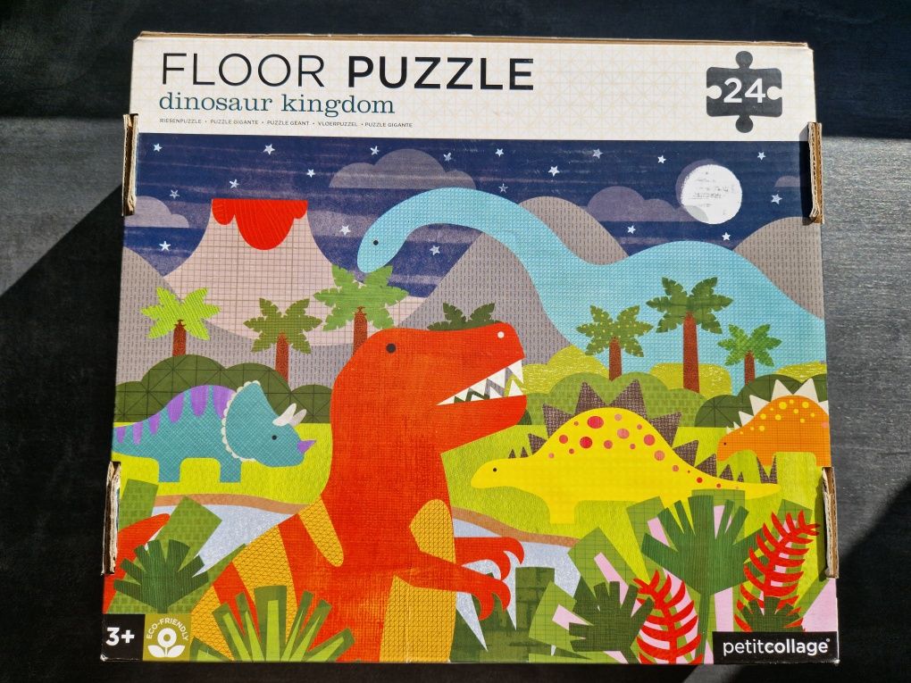Puzzle Dinozaury 24 elementy