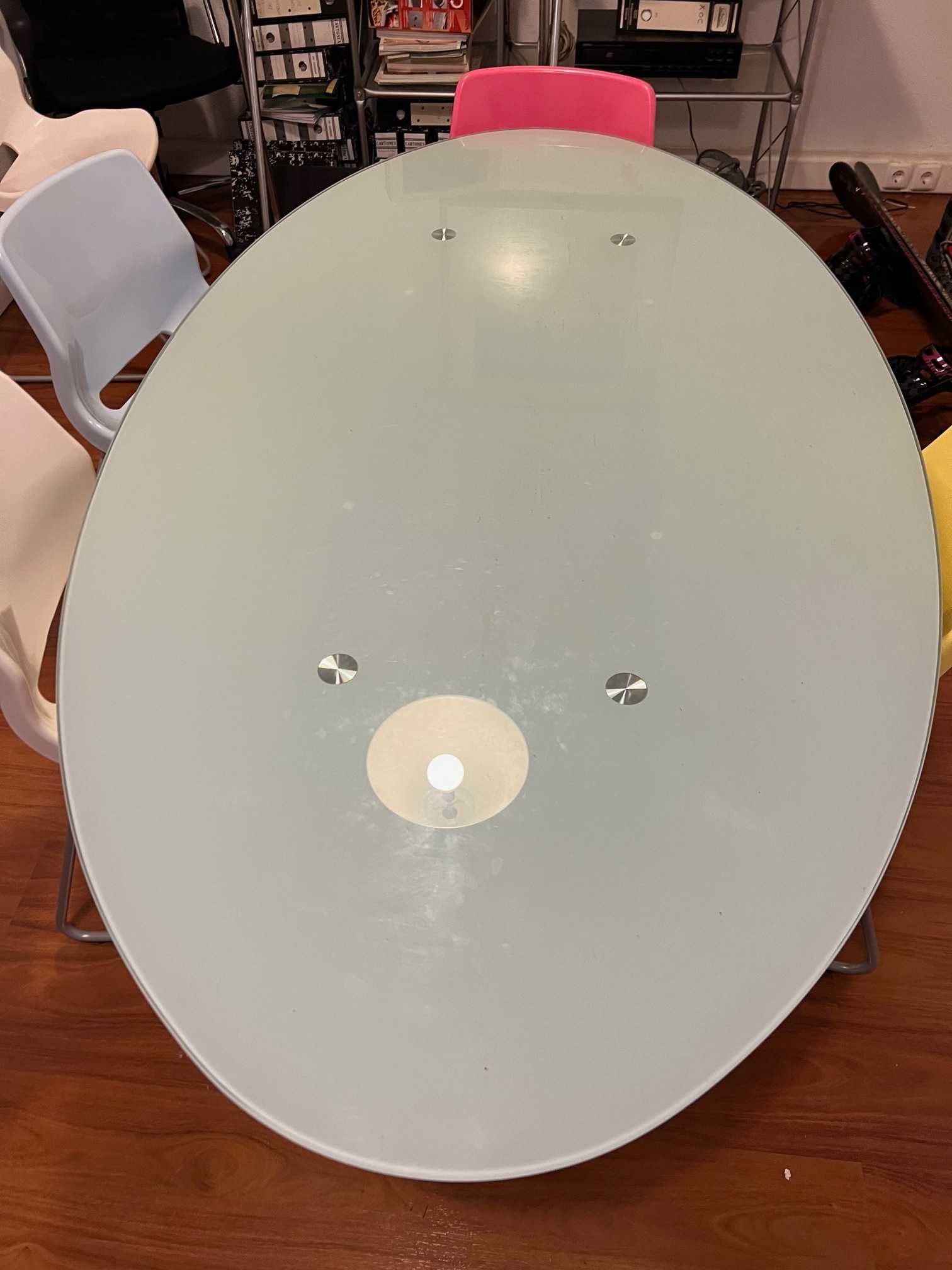 Mesa de vidro Ikea