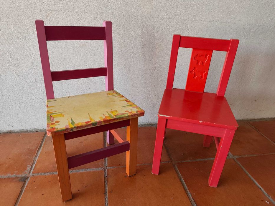Cadeiras para criança