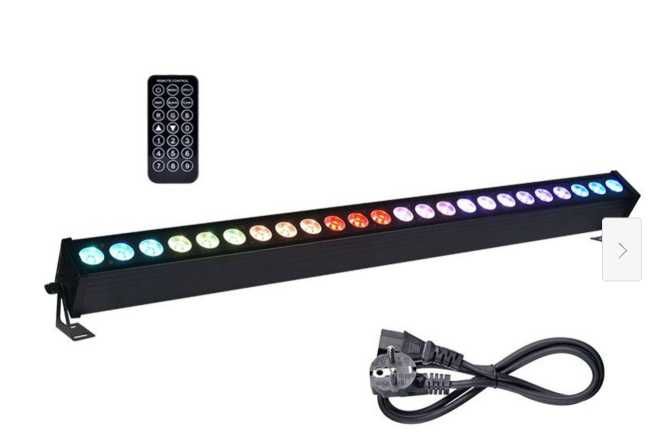 Belka LIGHT4ME Pixel Bar 24X3W MKIII IR oświetlenie dyskotekowe