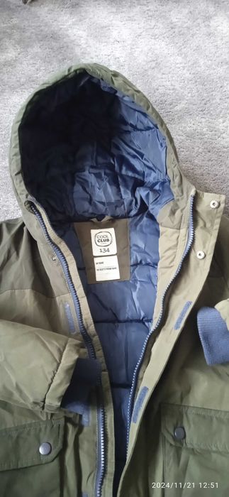Kurtka zimowa chłopięca roz.134 cool club
