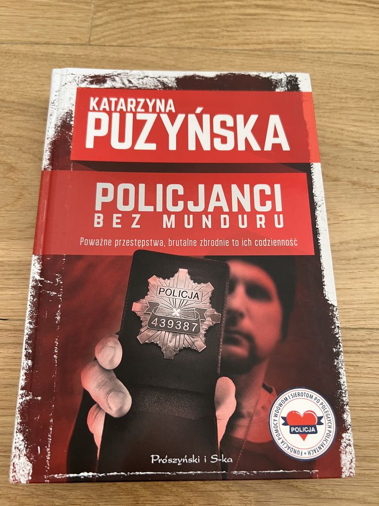 Książka Katarzyna Puzyńska Policjanci bez munduru