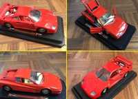 2 Réplicas Ferrari F40 & Ferrari Testarossa 1/24 BURAGO