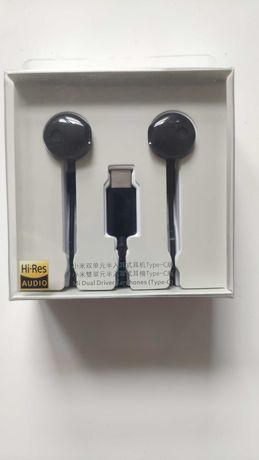 Słuchawki przewodowe douszne Xiaomi TypC Nowe