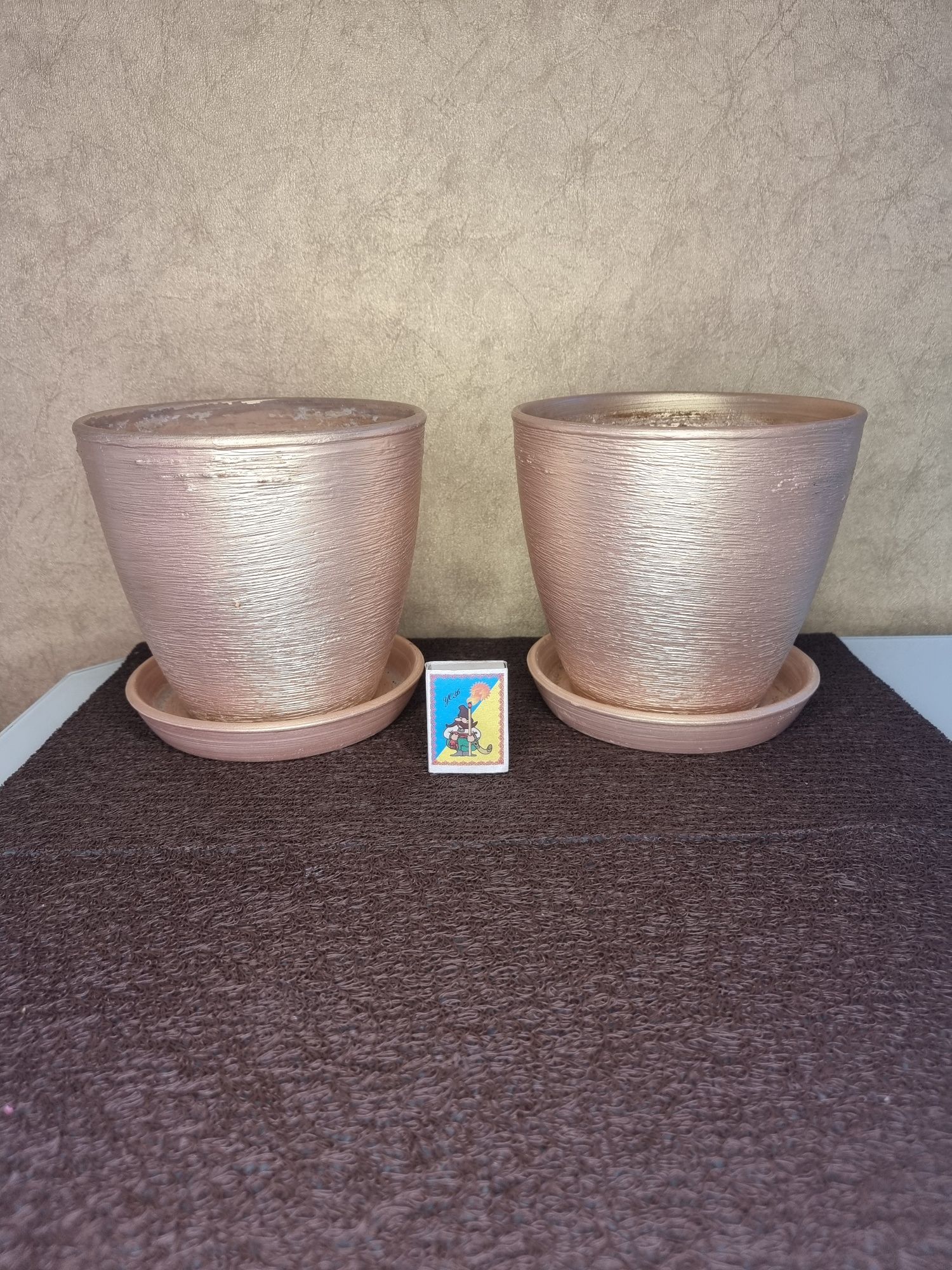 Керамический вазон для цветов (2 шт. за 150 грн.)