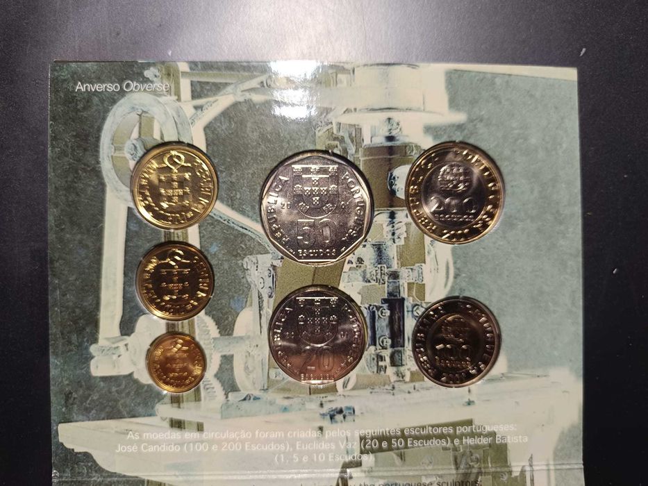 2001 – BNC – Série anual de moedas correntes