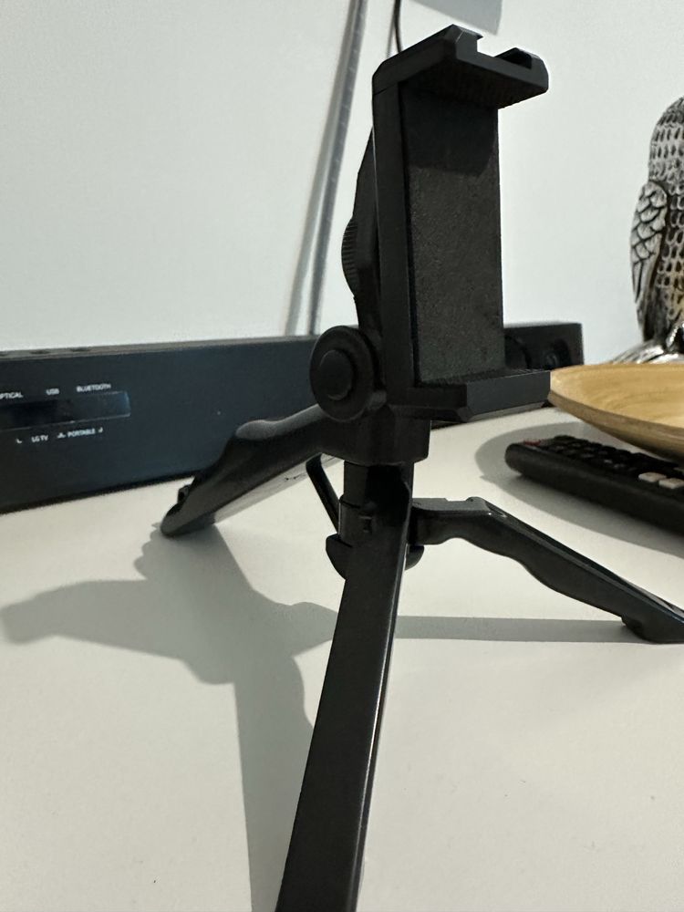 Tripé de mesa para foto e videos