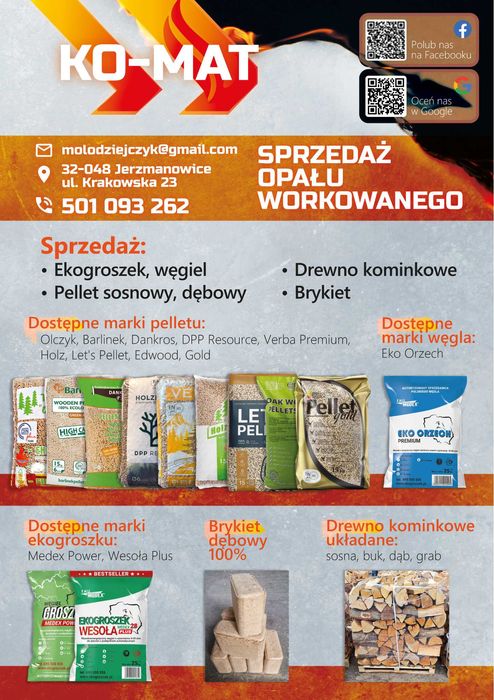 Pellet Dębowy A1 Din Plus 6mm, Pellet  OAK Edwood WYSOKA KALORYCZNIŚĆ