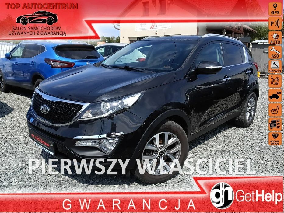 Kia Sportage Dream Team 1.6 GDI 135 KM Klimatronic Kamera Navi Alu Kredyt Bez BIK