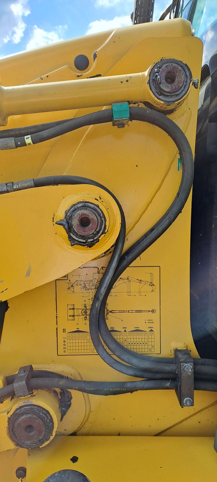Koparko ładowarka Komatsu WB‑93R‑5