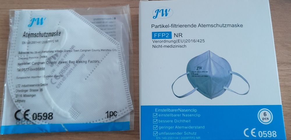 Maseczki FFP2 1000 szt