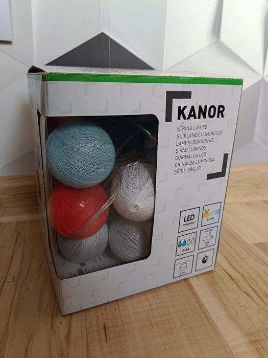 Lampki ogrodowe kule światełka