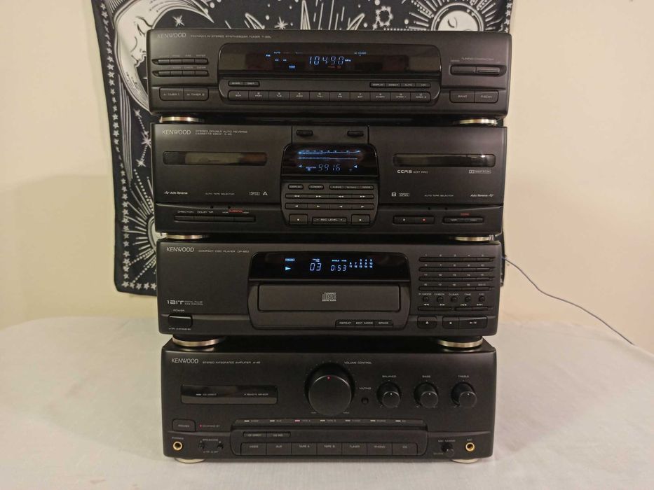 Wieża zestaw Kenwood A-45 DP-950 X-45 T-85L