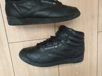 Czarne buty sneakersy 37, Reebok, ocieplane