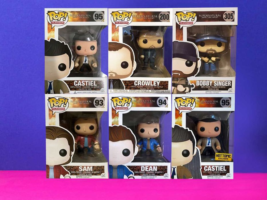 Фигурка Funko Pop Сверхъестественное Supernatural Сем и Дин Фанко Поп