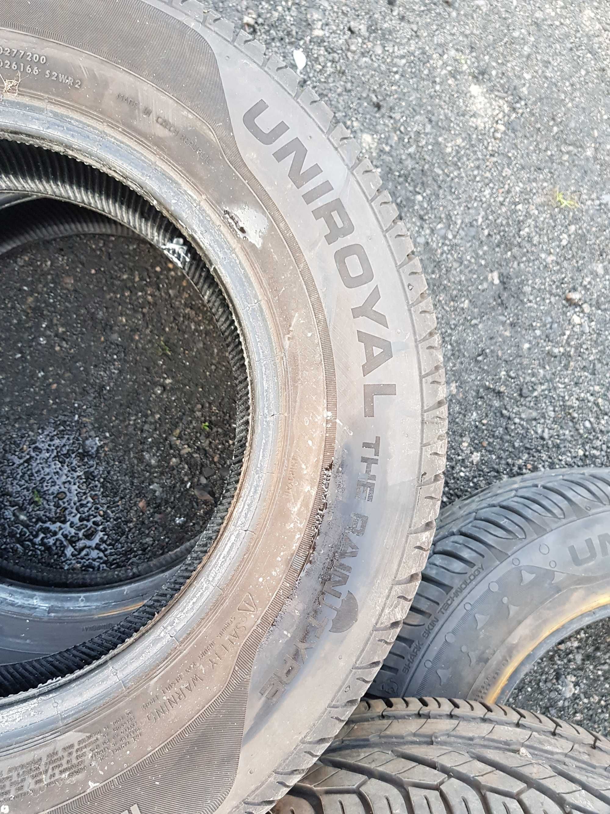 Opony mercedes W123 175x80x14 uniroyal