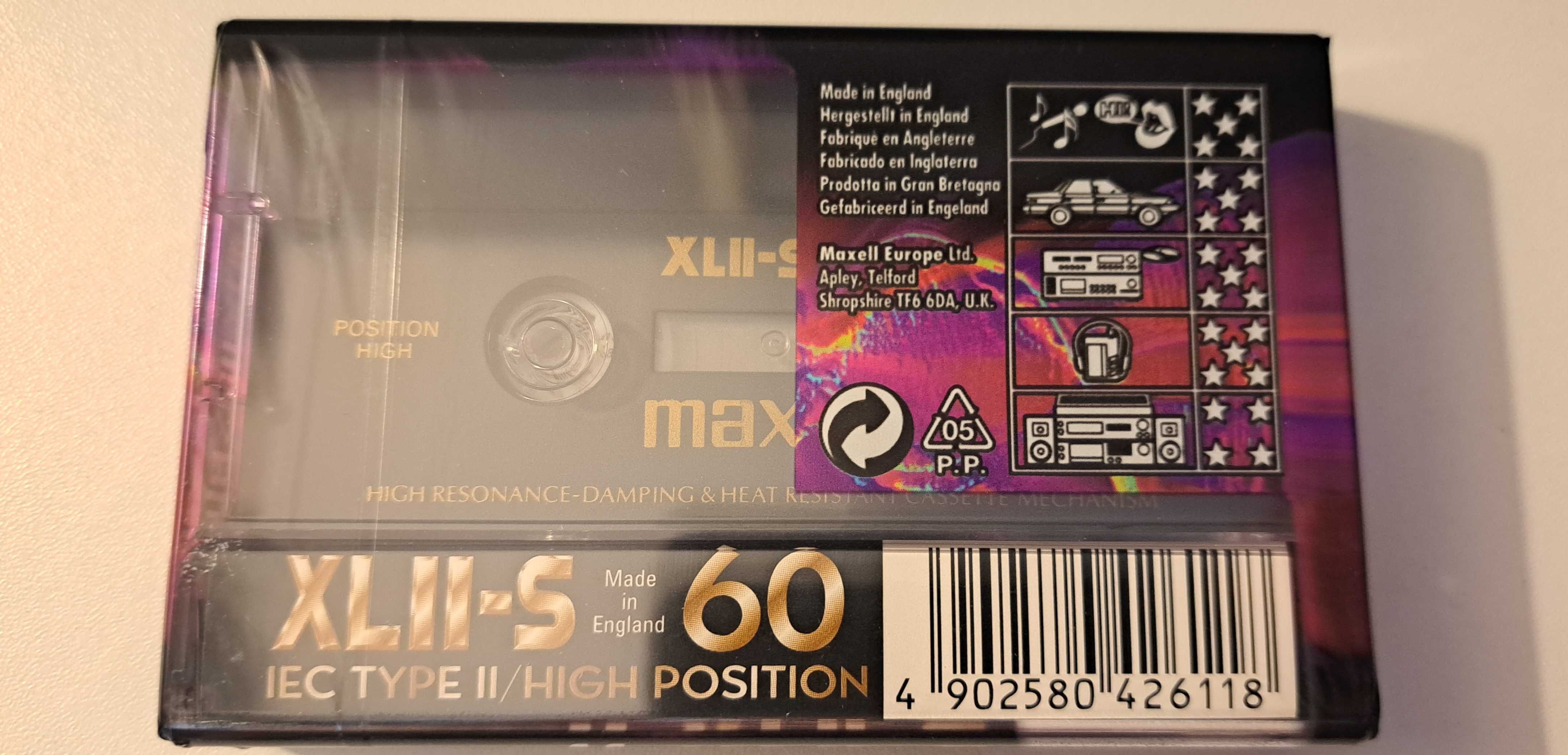 Kaseta magnetofonowa maxell XLII-S 60