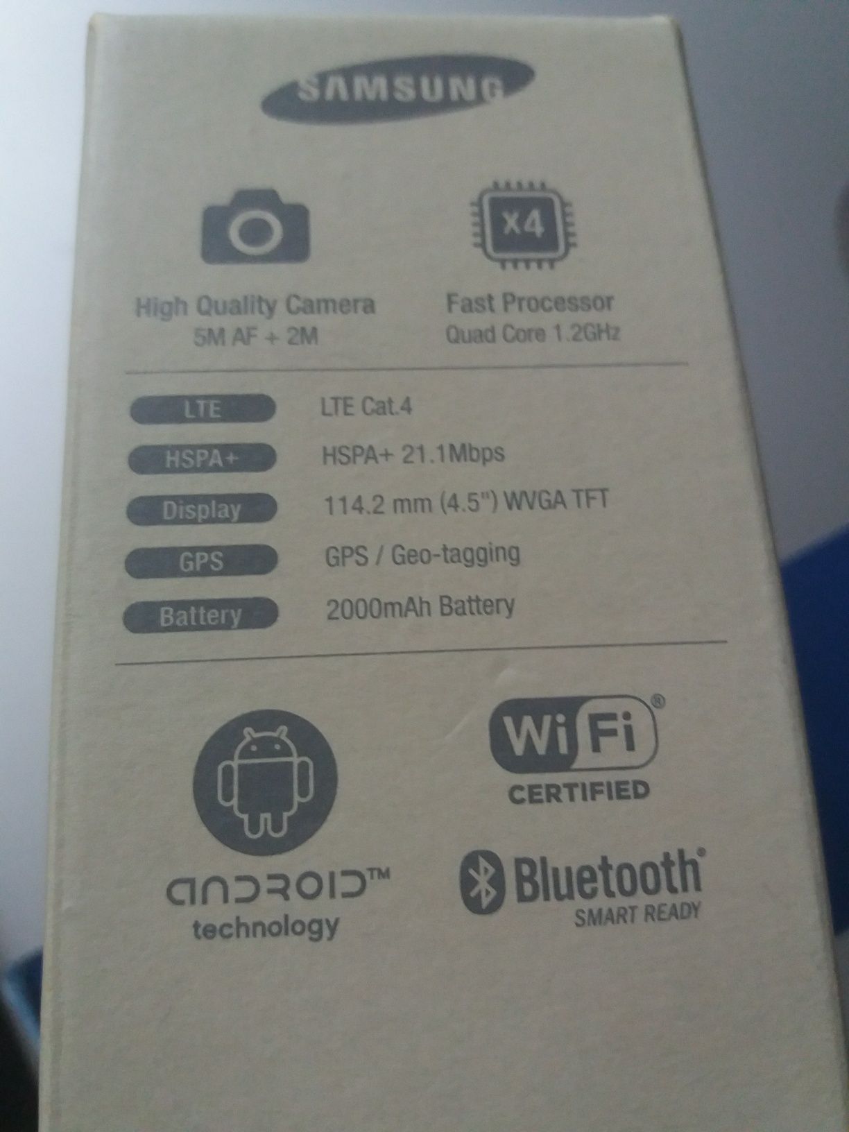 Samsung Core Lte prime